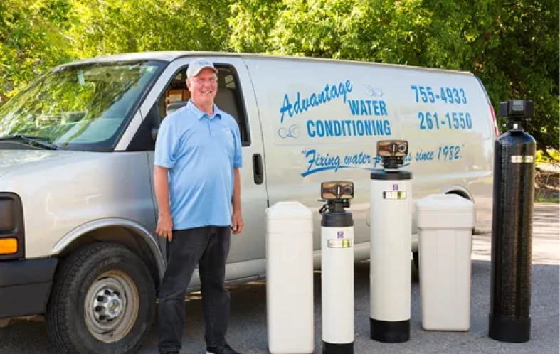 Service van and water filters